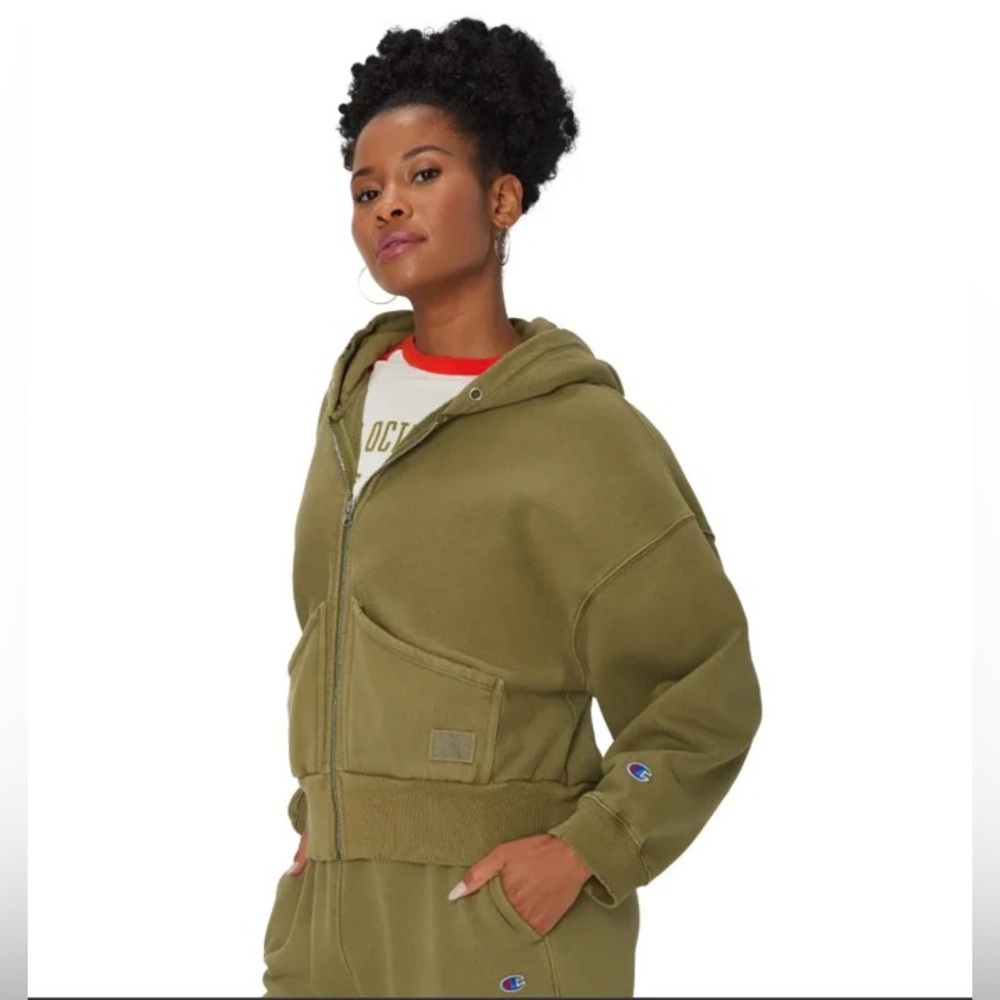 Champion Vintage Wash Reverse Weave Full Zip Hoodie